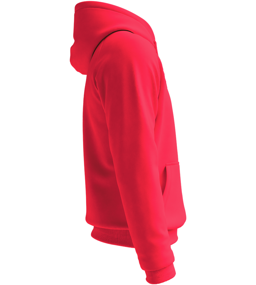 Basic Essential Unisex Hoodie_RED_right