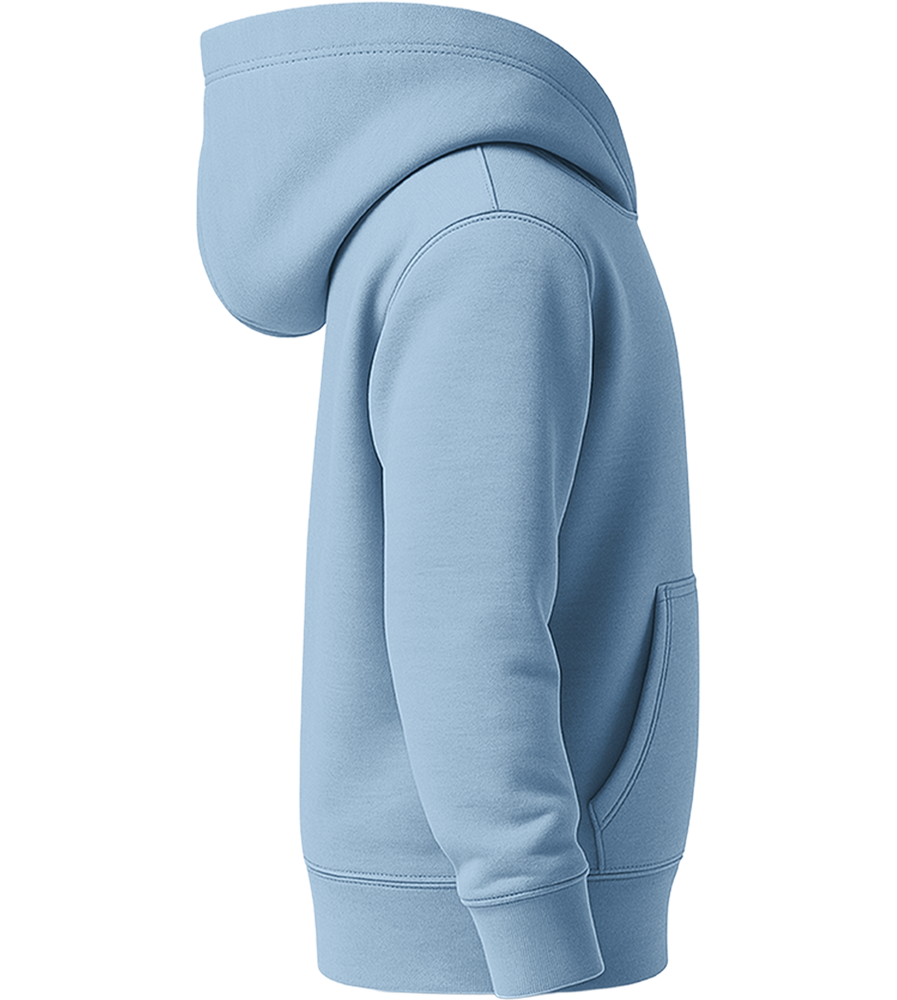 Basic kids hooded sweater_SKY BLUE_right