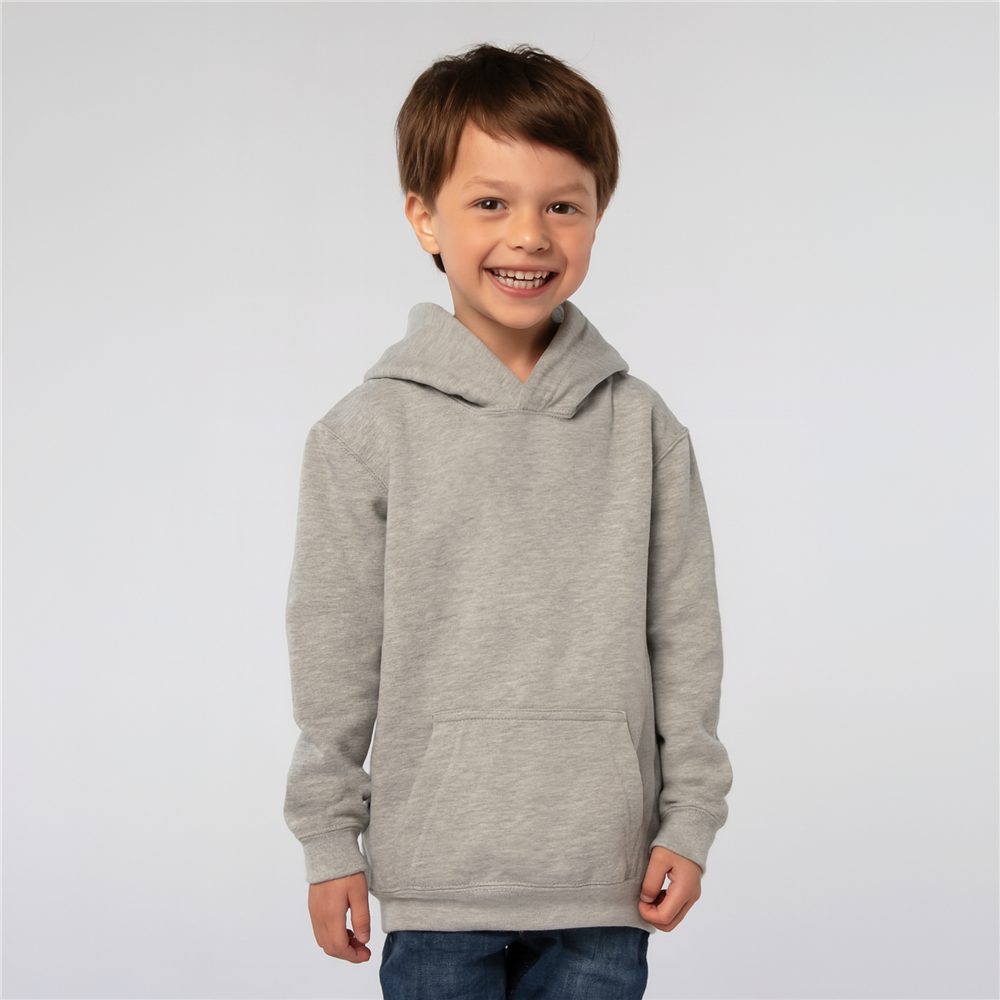 Basic kids hooded sweater_SKY BLUE_DETAILEDIMAGE_back_1