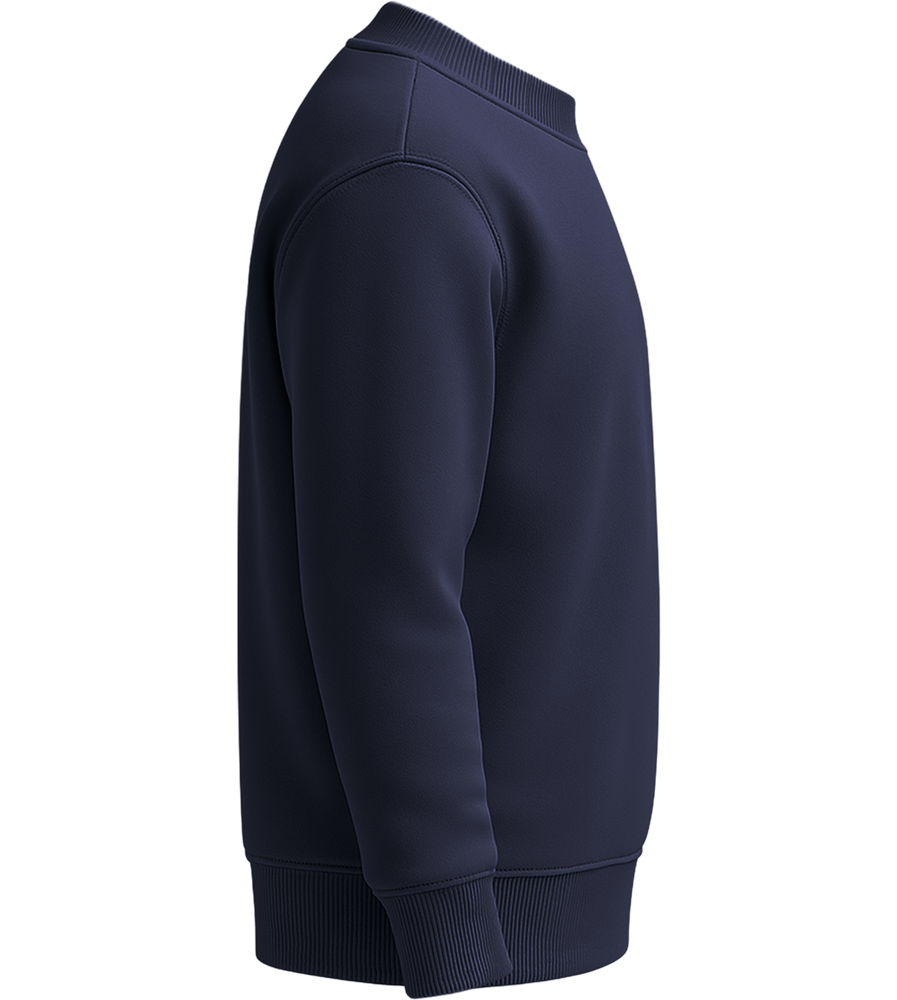 Basic kids sweatshirt_NAVY_right
