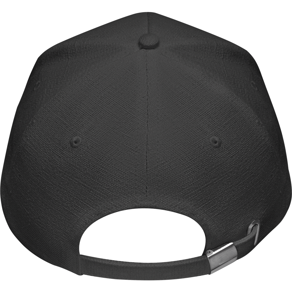 5-Panel Hemp Baseball Cap_BLACK_DETAILEDIMAGE_front_2