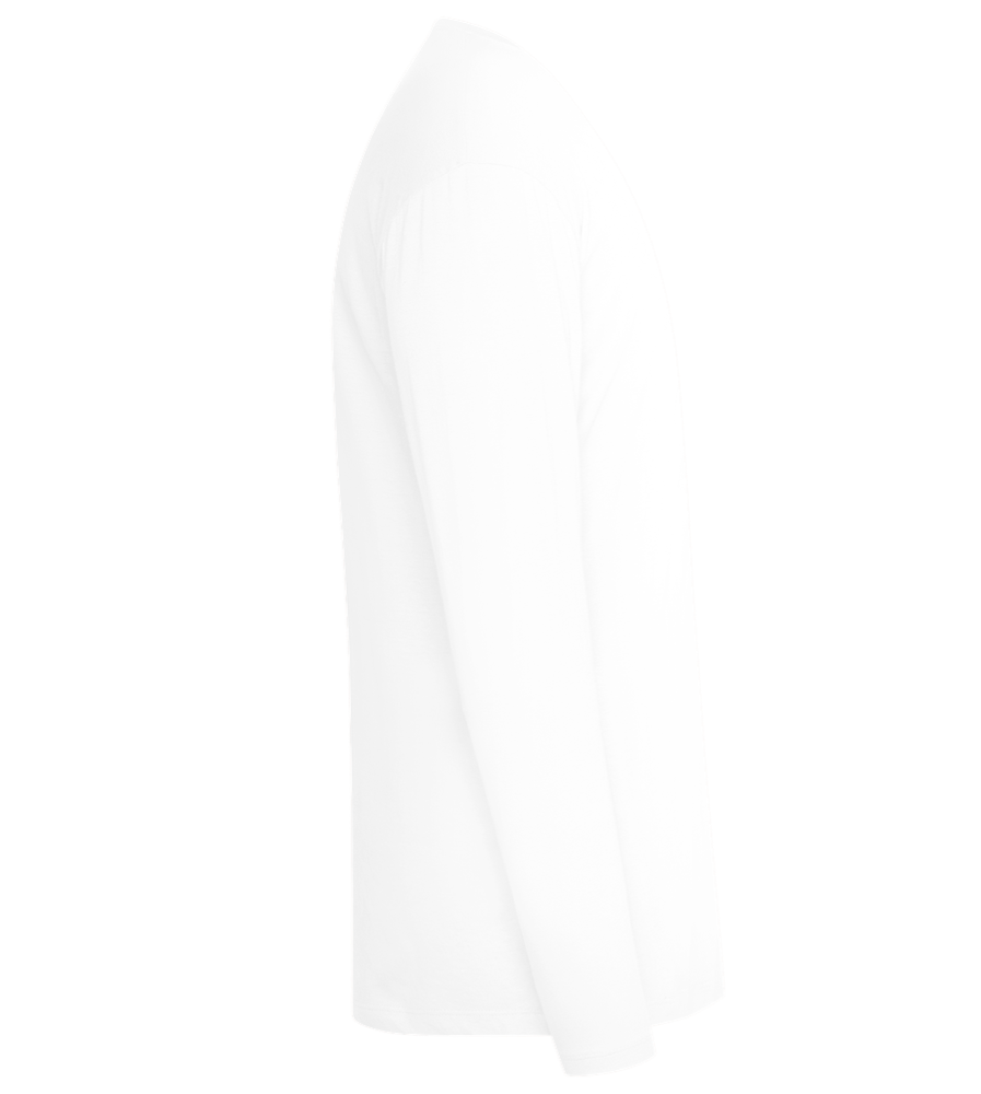 Those Who Hustle Design - Comfort men's long sleeve t-shirt_WHITE_right