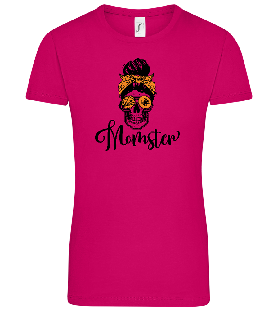 Momster Design - Comfort women's t-shirt_FUCHSIA_front