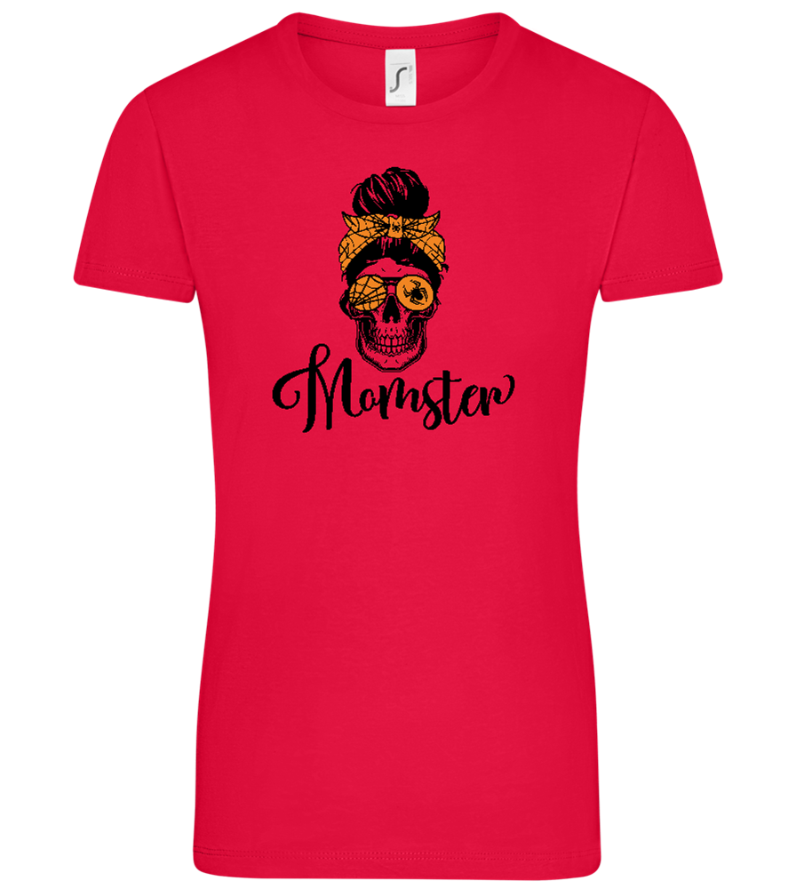 Momster Design - Comfort women's t-shirt_RED_front