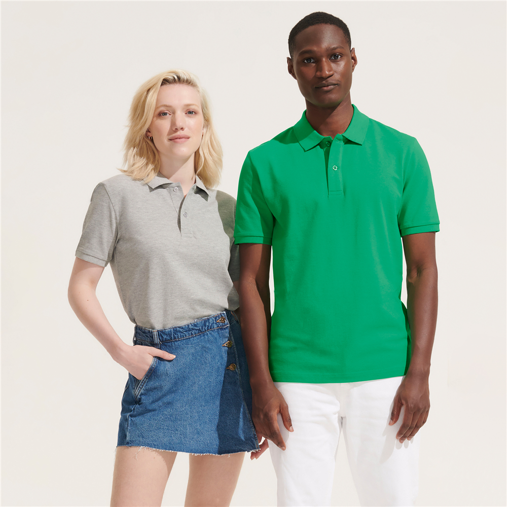 Premium Unisex Polo Shirt_WHITE_DETAILEDIMAGE_front_0