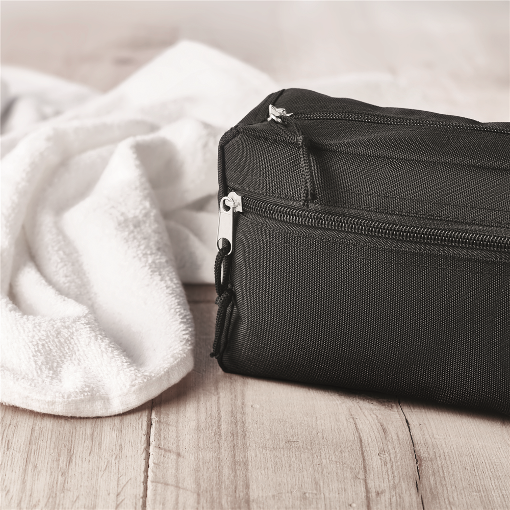 Double Zipper Toiletry Bag_BLACK_DETAILEDIMAGE_back_2