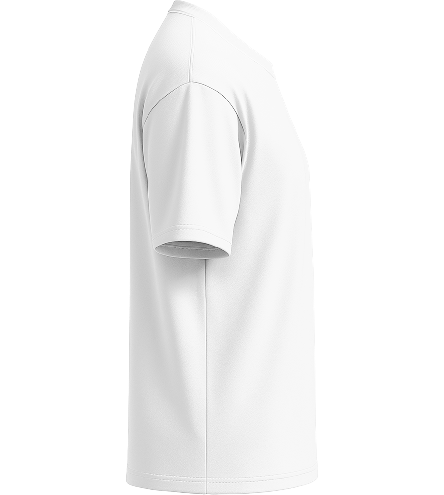 Premium men's oversized t-shirt_WHITE_right