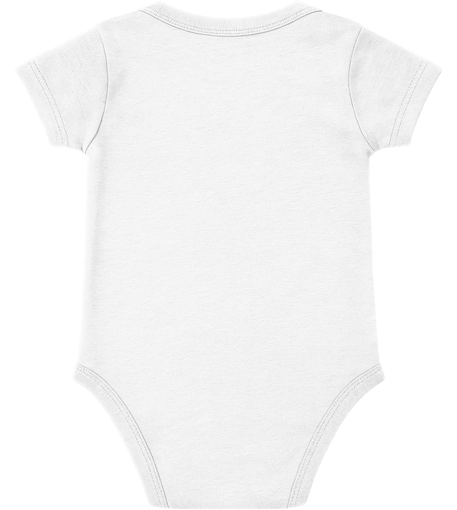 Stop Asking Now Design - Baby bodysuit_WHITE_back