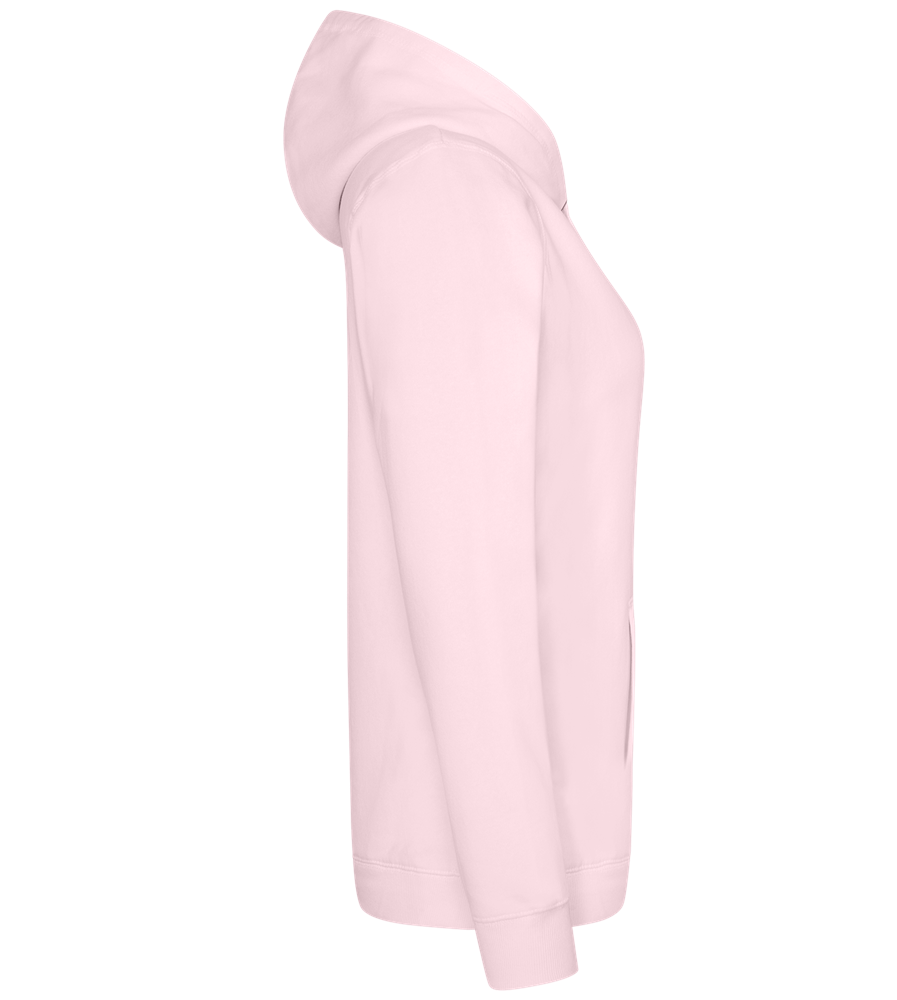 Just Fishing for Compliments Design - Premium women's hoodie_LIGHT PEACH ROSE_right