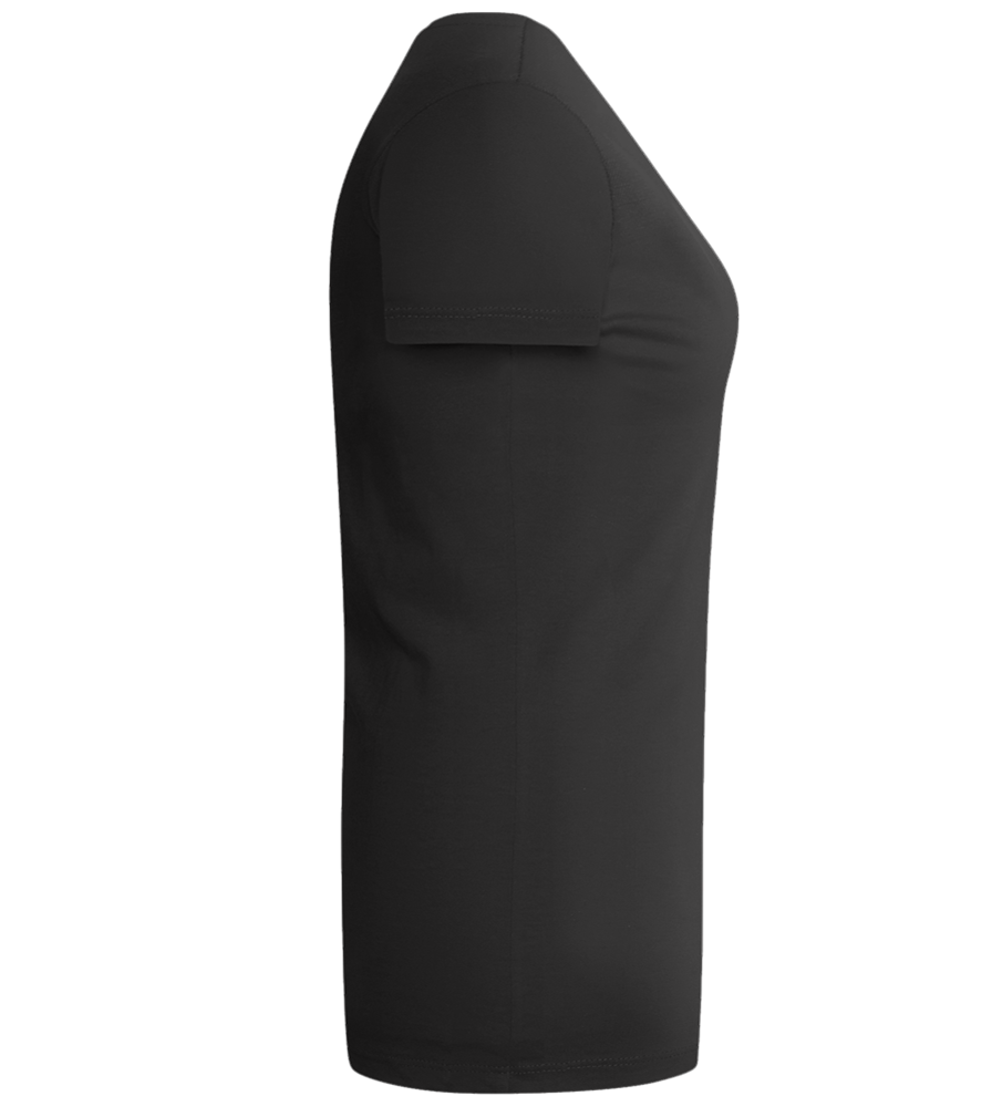 Mère Veilleuse Design - Basic women's v-neck t-shirt_DEEP BLACK_right