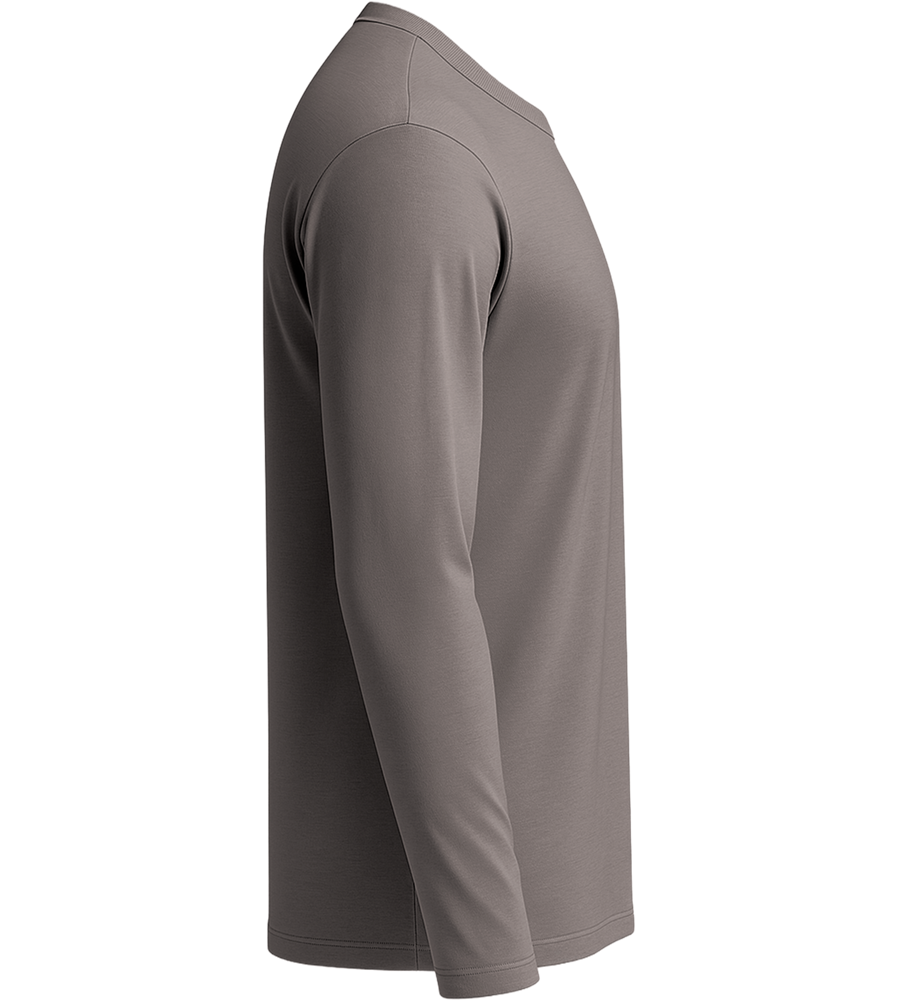 Comfort men's long sleeve shirt_DARK GRAY_right