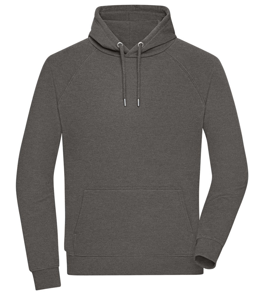 Comfort unisex hoodie CHARCOAL CHIN front