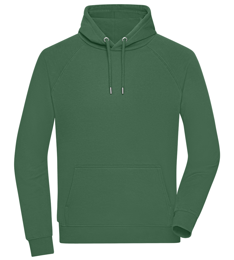 Comfort unisex hoodie GREEN BOTTLE front