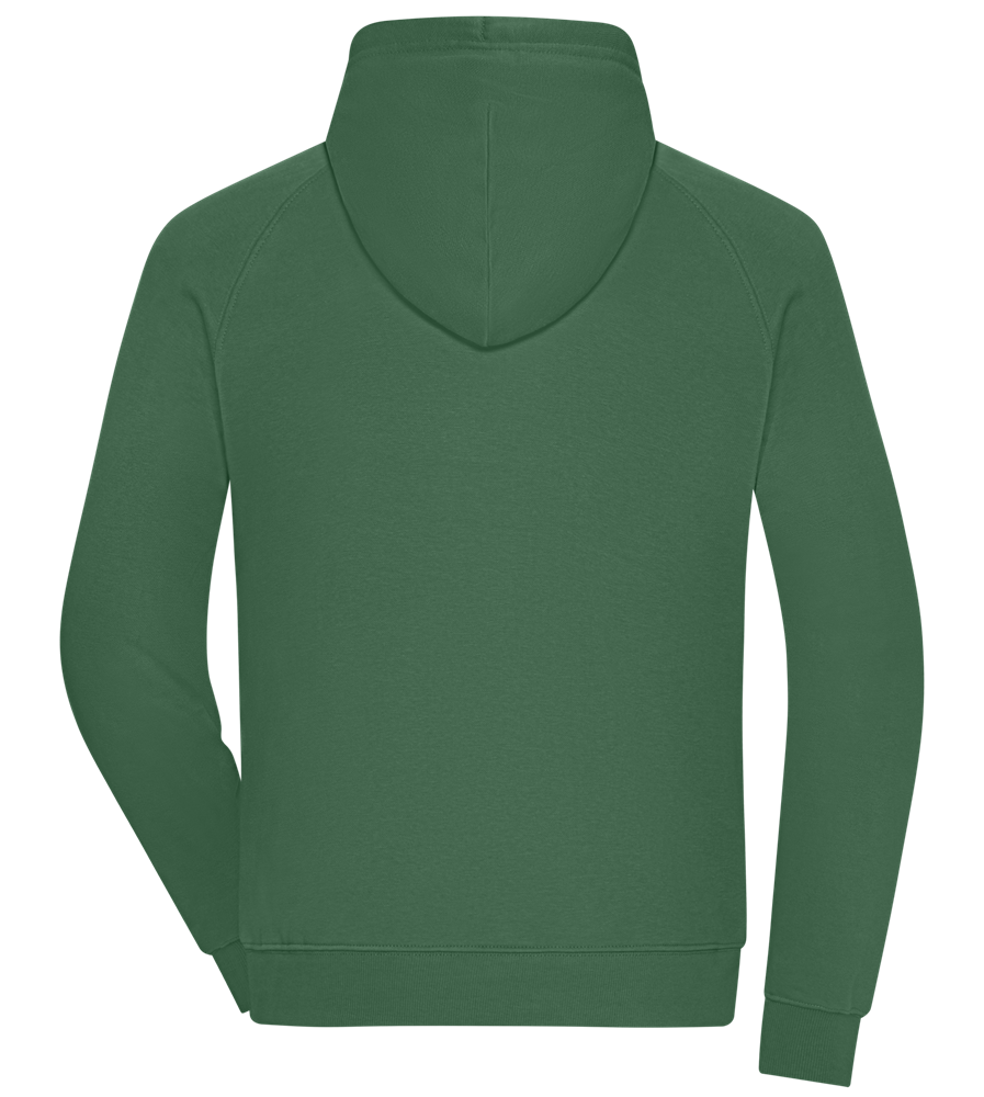 Comfort unisex hoodie GREEN BOTTLE back