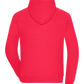 Comfort unisex hoodie RED back