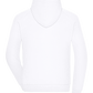 Comfort unisex hoodie WHITE back