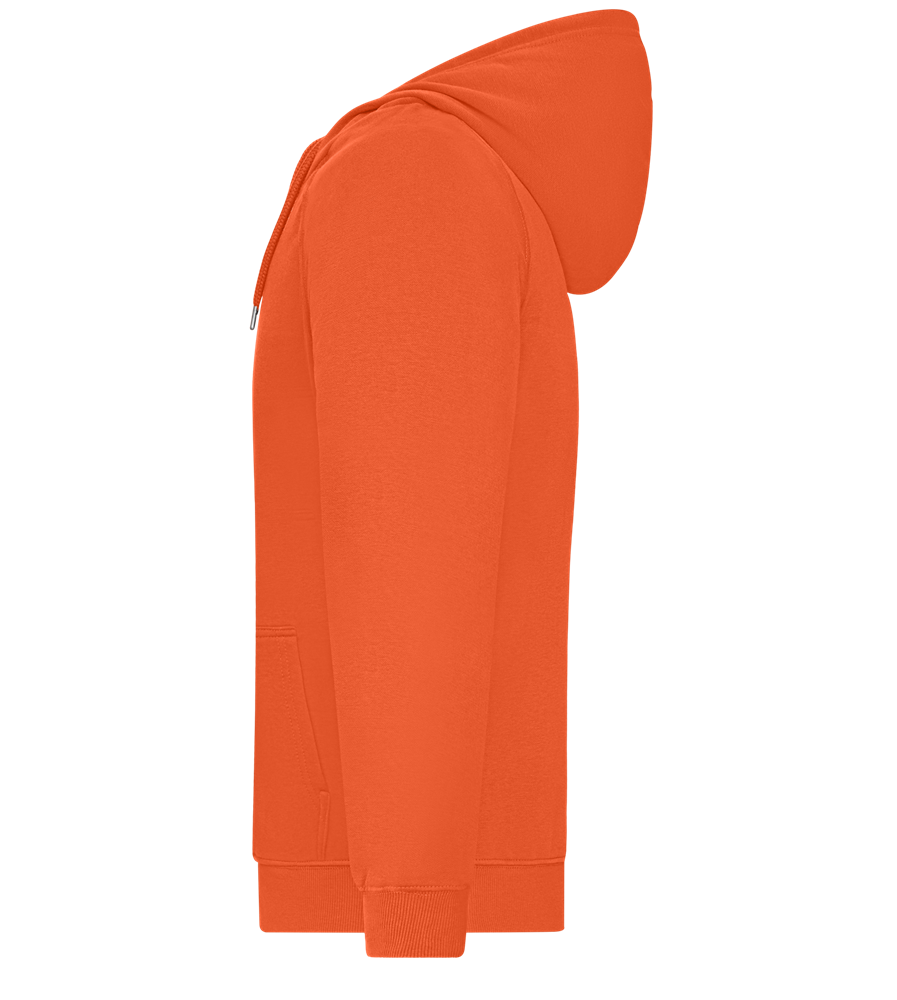 Comfort unisex hoodie BURNT ORANGE left