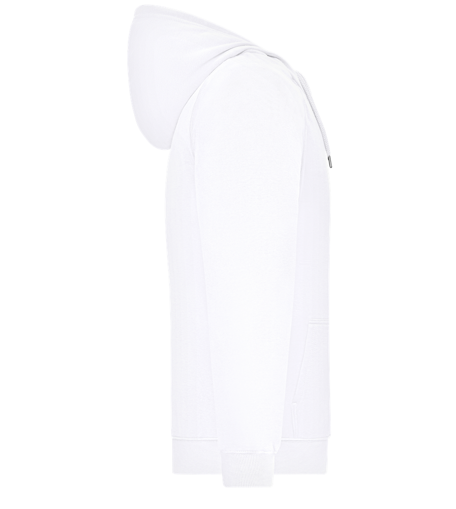 Comfort unisex hoodie WHITE right