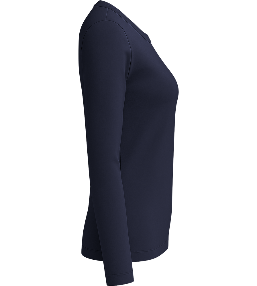 Comfort women's long sleeve shirt_MARINE_right