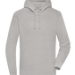 Premium unisex hoodie ORION GREY II front