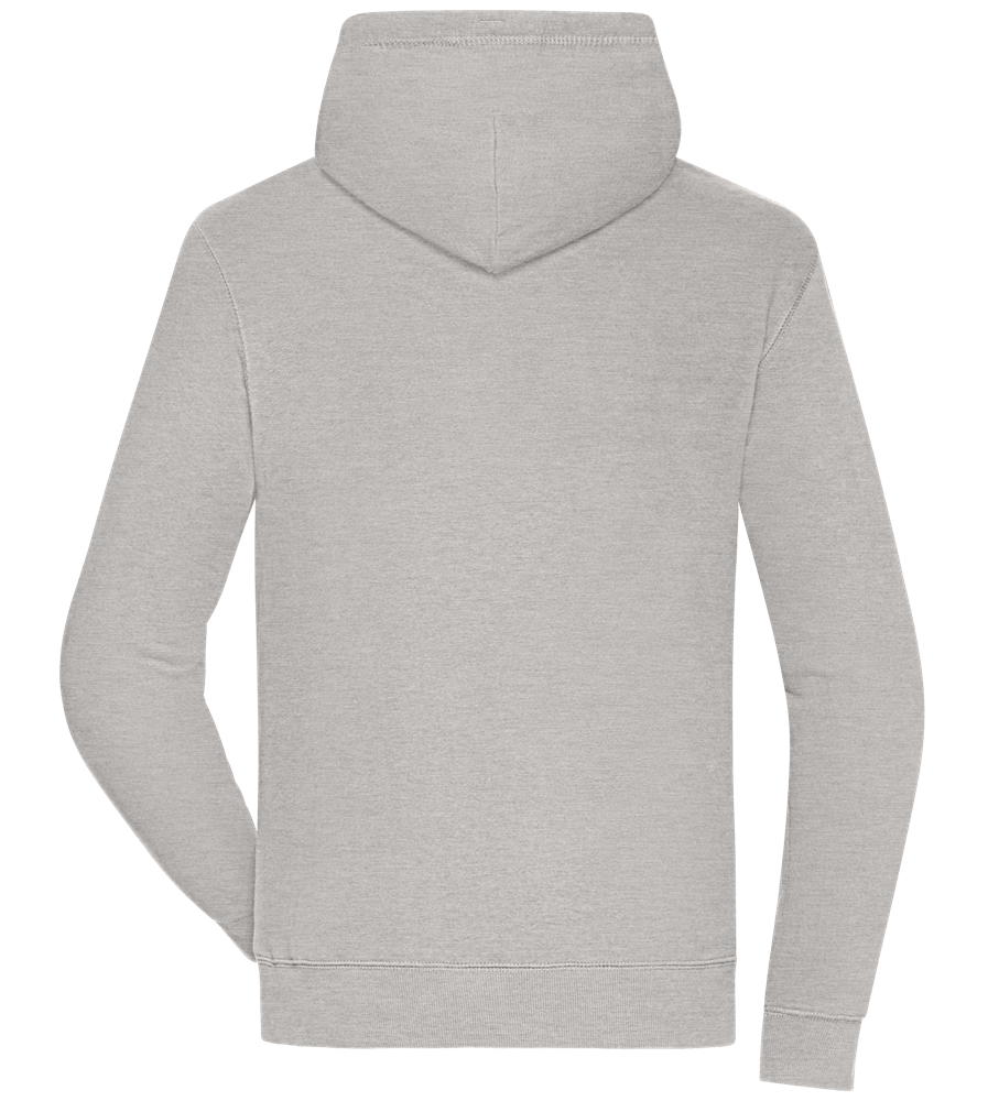 Premium unisex hoodie ORION GREY II back
