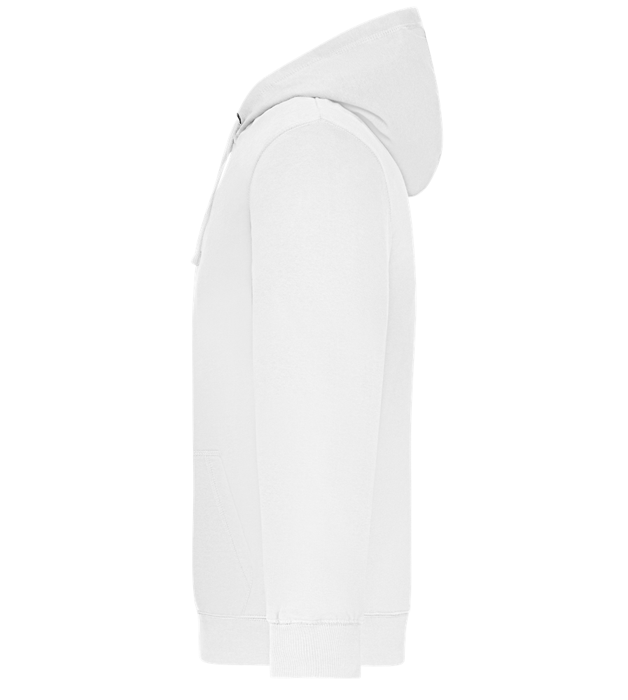 Premium unisex hoodie WHITE left
