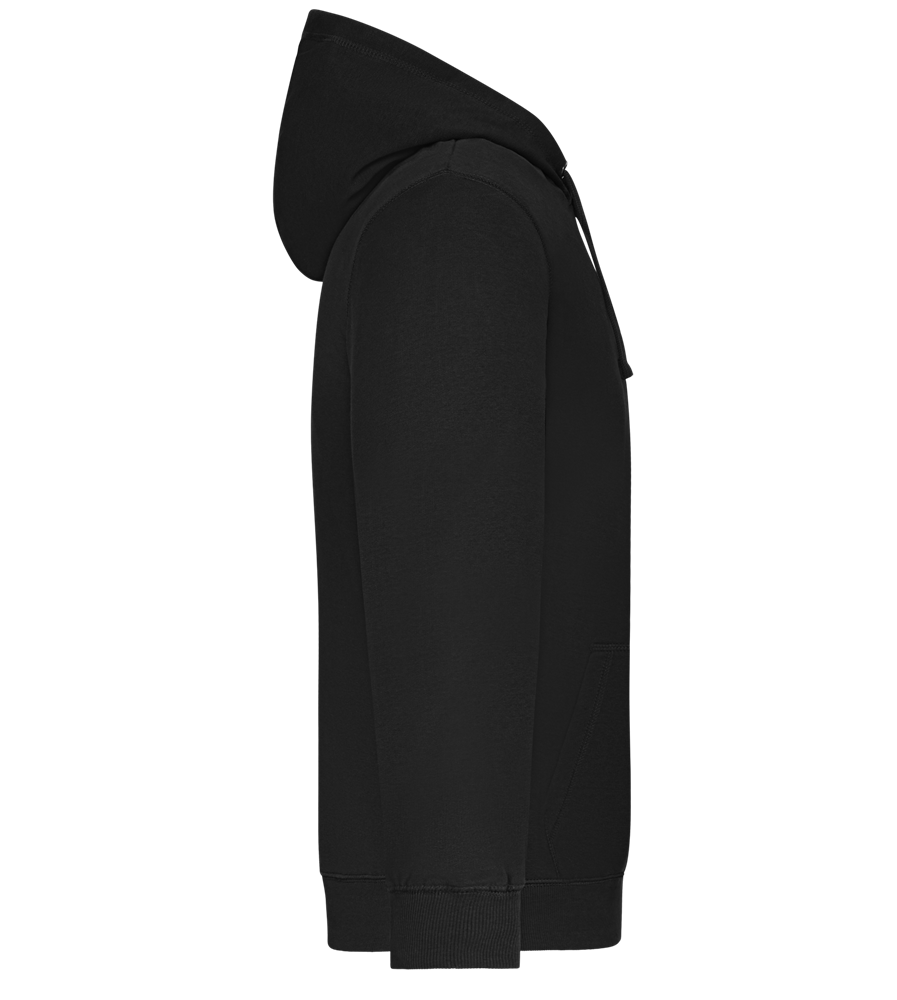 Premium unisex hoodie BLACK right