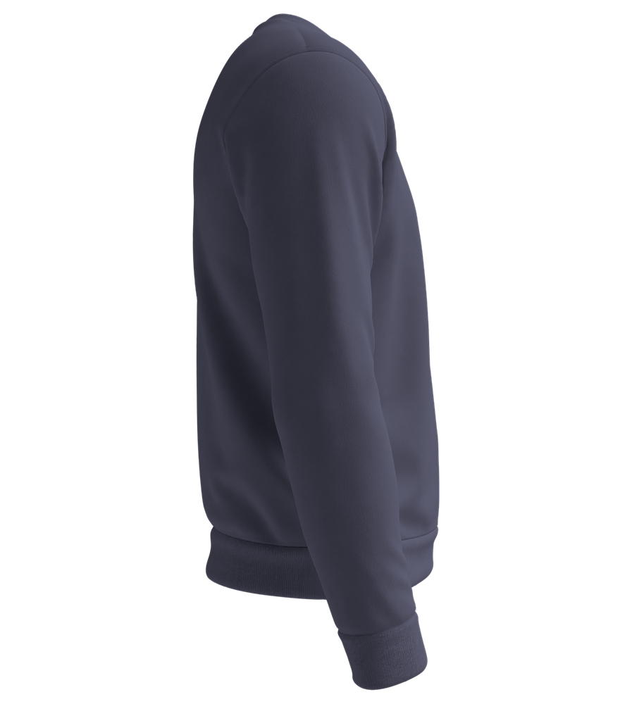 Premium organic unisex sweater_FRENCH NAVY_right