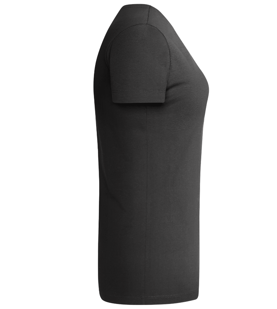 Premium women's v-neck t-shirt_DEEP BLACK_right