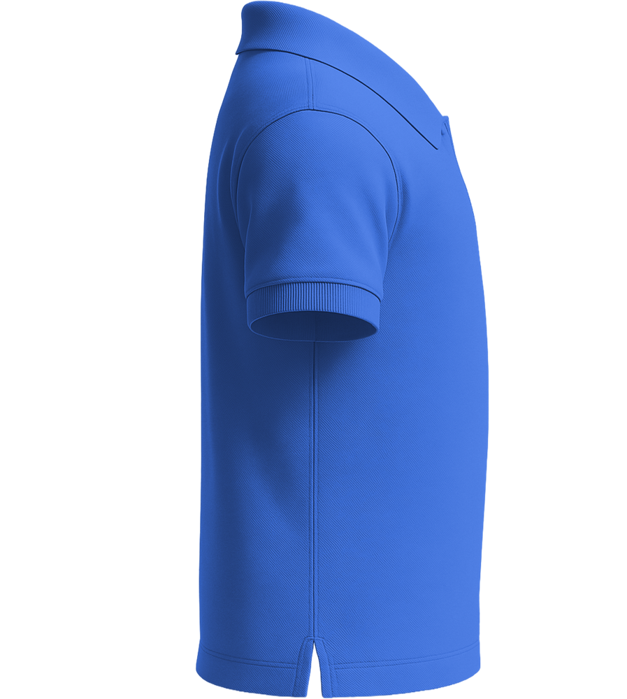 Premium kids polo shirt_ROYAL_right