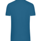 Premium men's polo shirt SLATE BLUE back