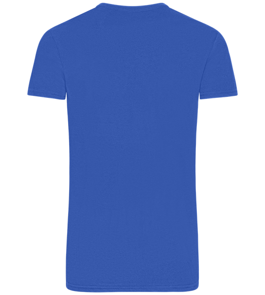 Day Dreamer Angel Design - Basic men's fitted t-shirt ROYAL back