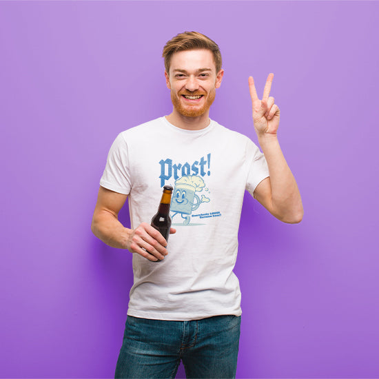 Personalized clothing with beer designs