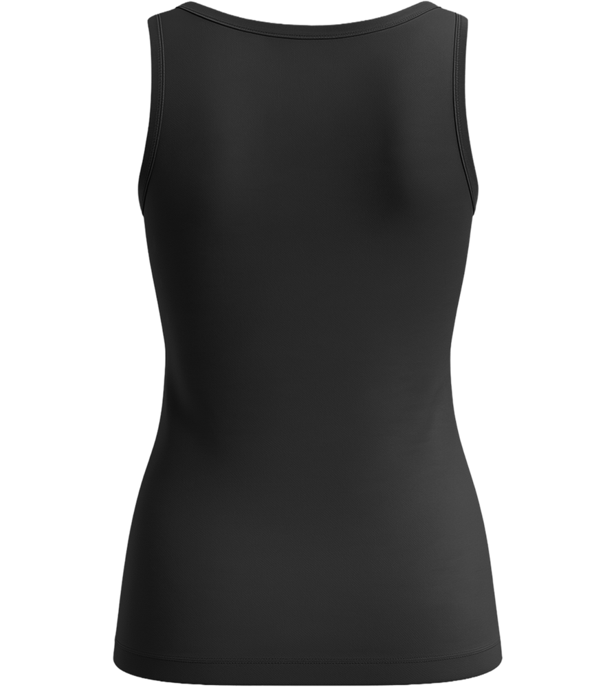 MVP Mom Colorful Design - Comfort women's tank top_DEEP BLACK_back