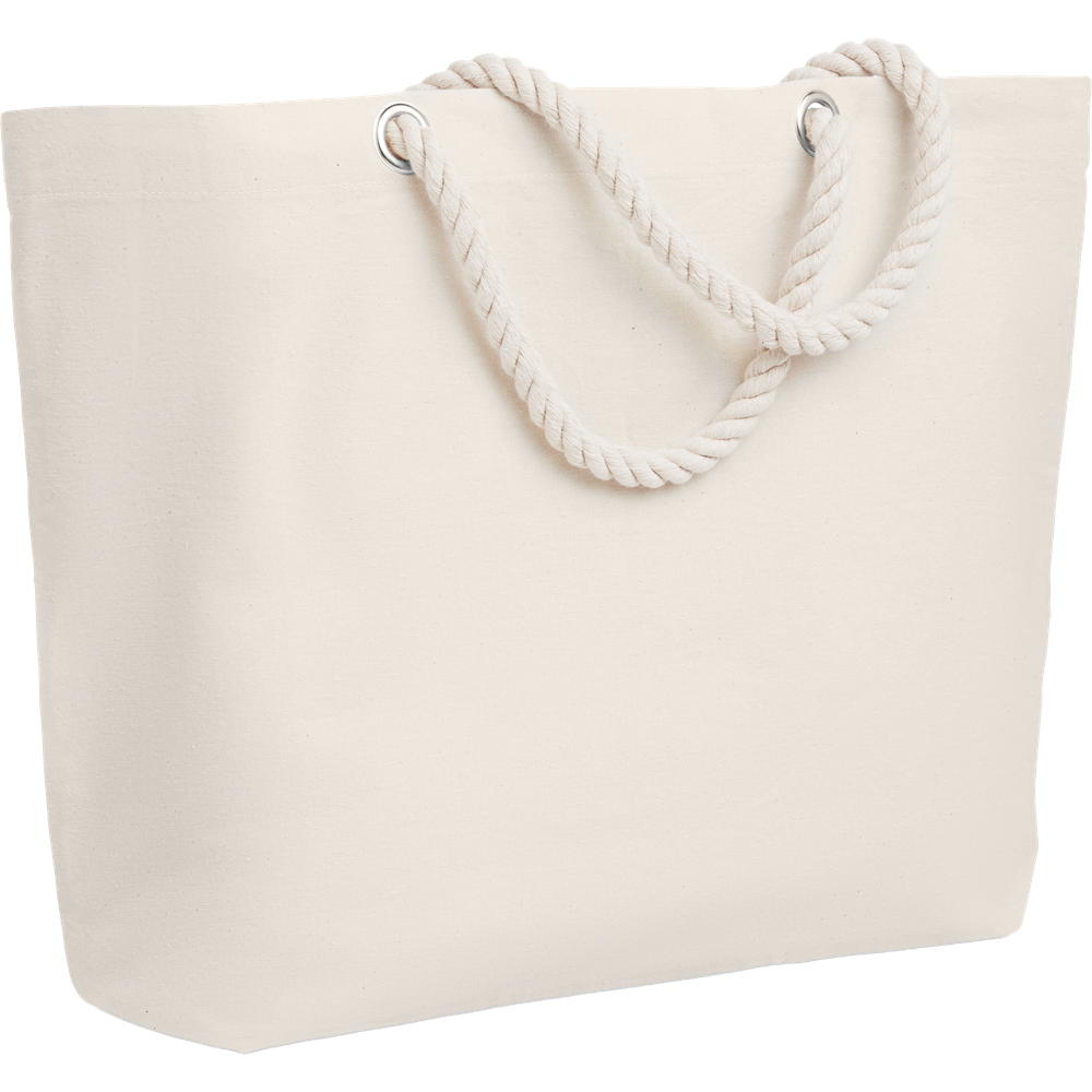 Beach Bag with Cord Handle_BEIGE_DETAILEDIMAGE_front_2