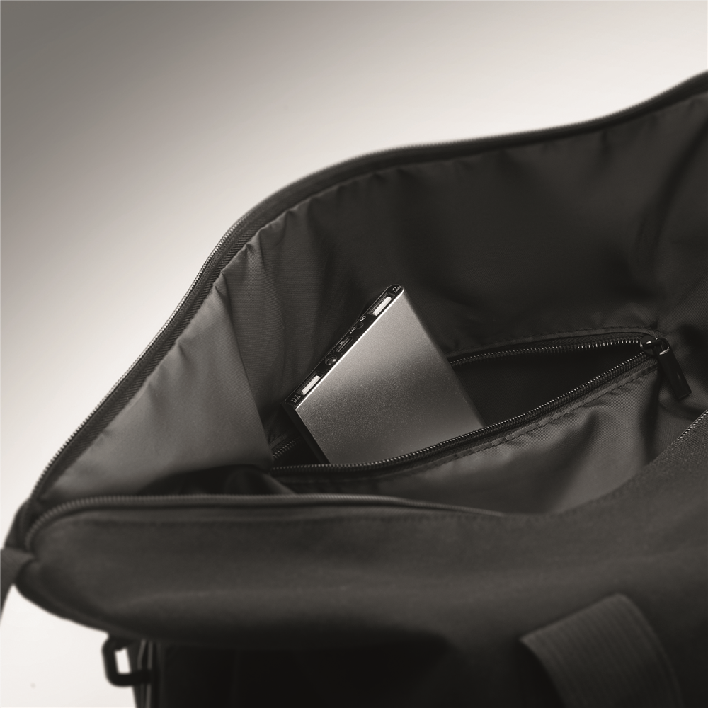 Weekend Bag in Recycled Material_BLACK_DETAILEDIMAGE_back_4