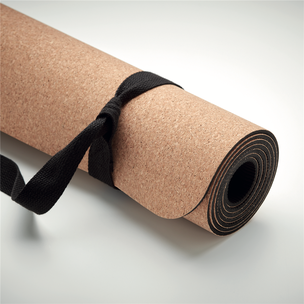 Cork Yoga Mat with Rope Strap_BEIGE_DETAILEDIMAGE_front_20