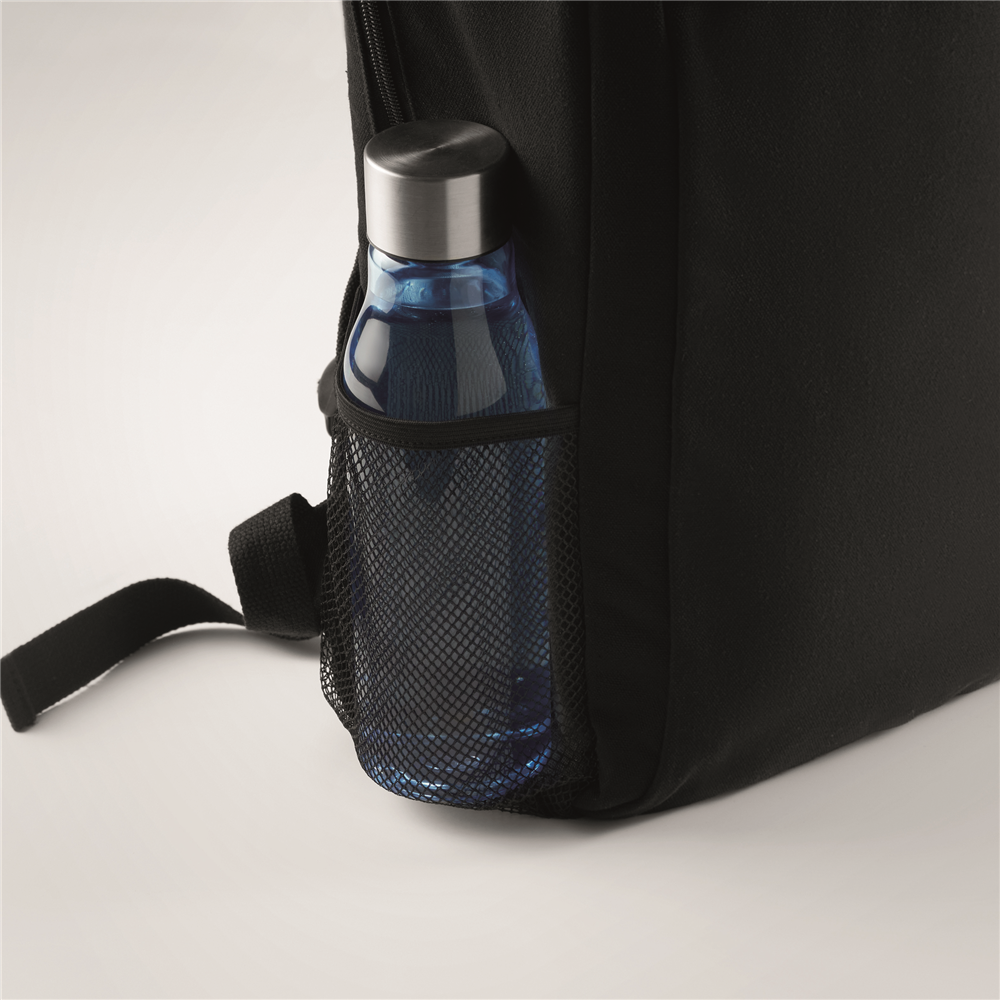 Washed Canvas Laptop Backpack_BLACK_DETAILEDIMAGE_back_3