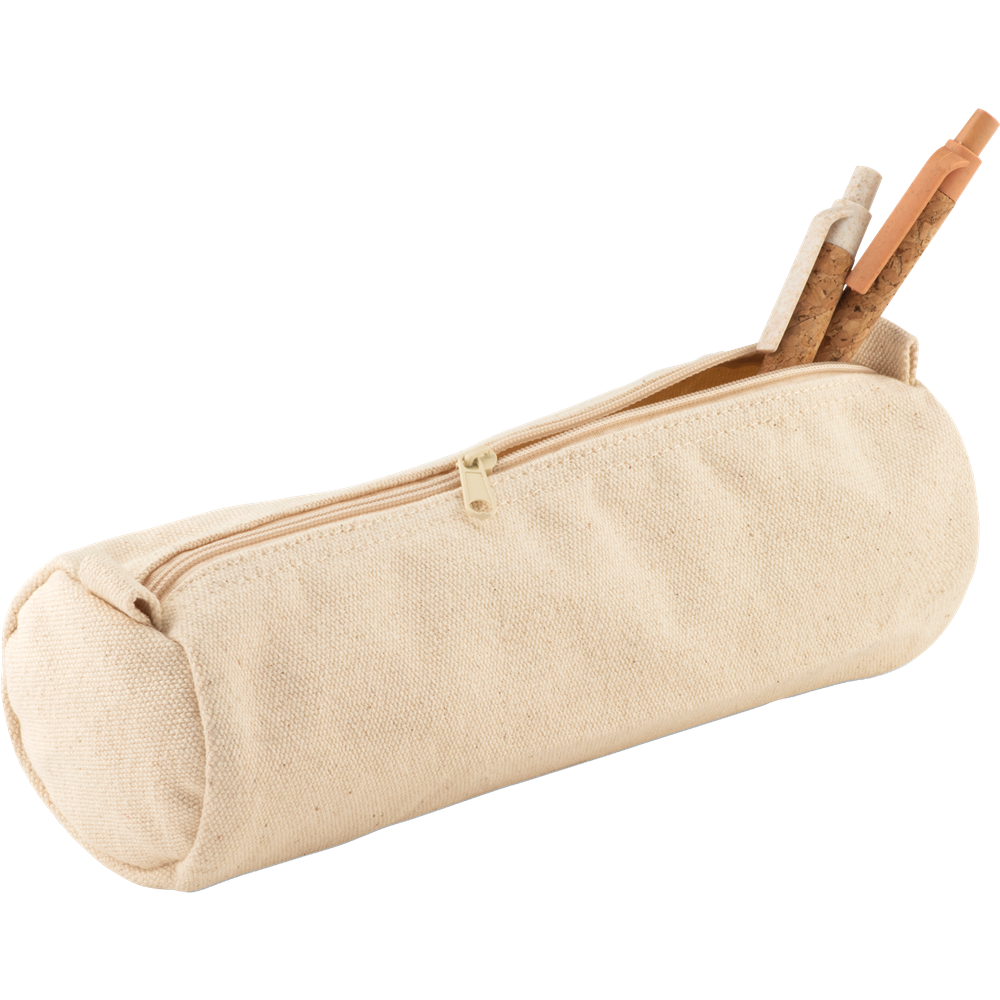 Cotton Pencil Case_BEIGE_DETAILEDIMAGE_front_1