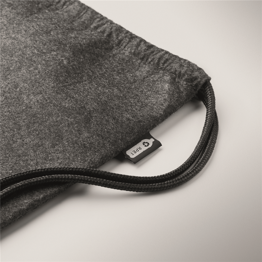 RPET Felt Drawstring Bag_STONE GREY_DETAILEDIMAGE_back_1