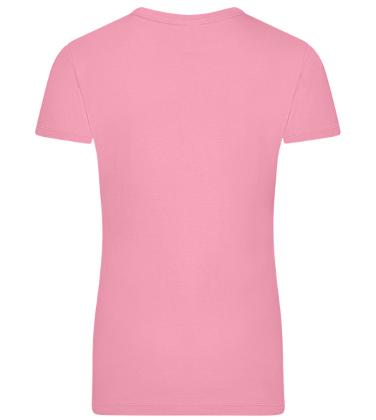 Feminist AF Design - Premium women's t-shirt_PINK ORCHID_back