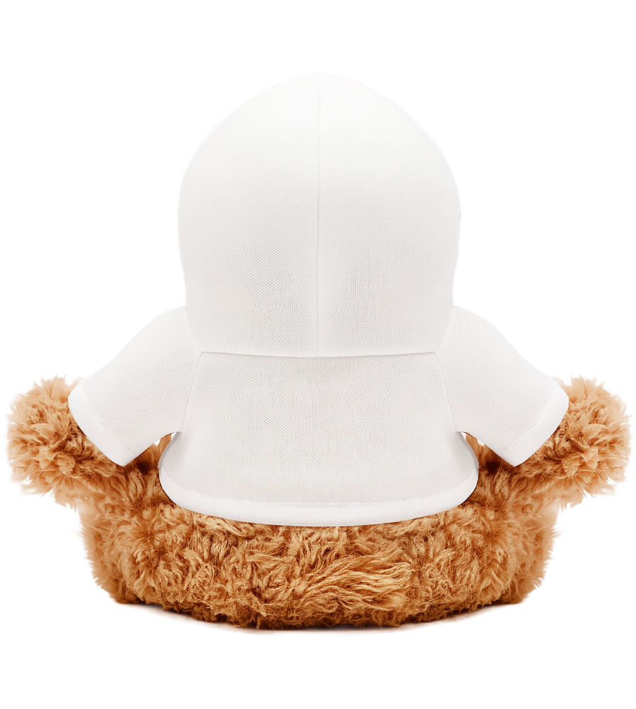 Monkey Plush with Hoodie_WHITE_back