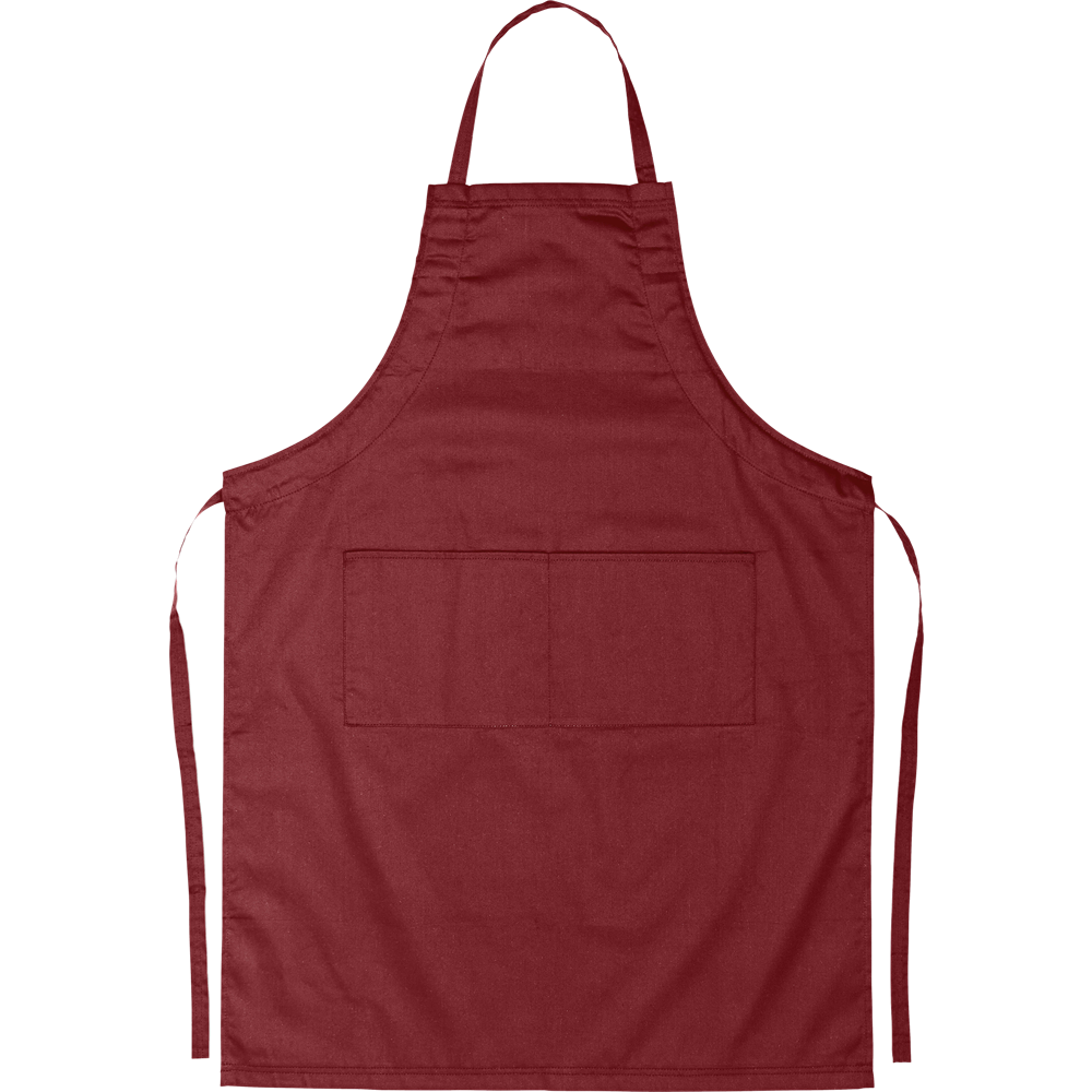 Adjustable Kitchen Apron_BURGUNDY_front