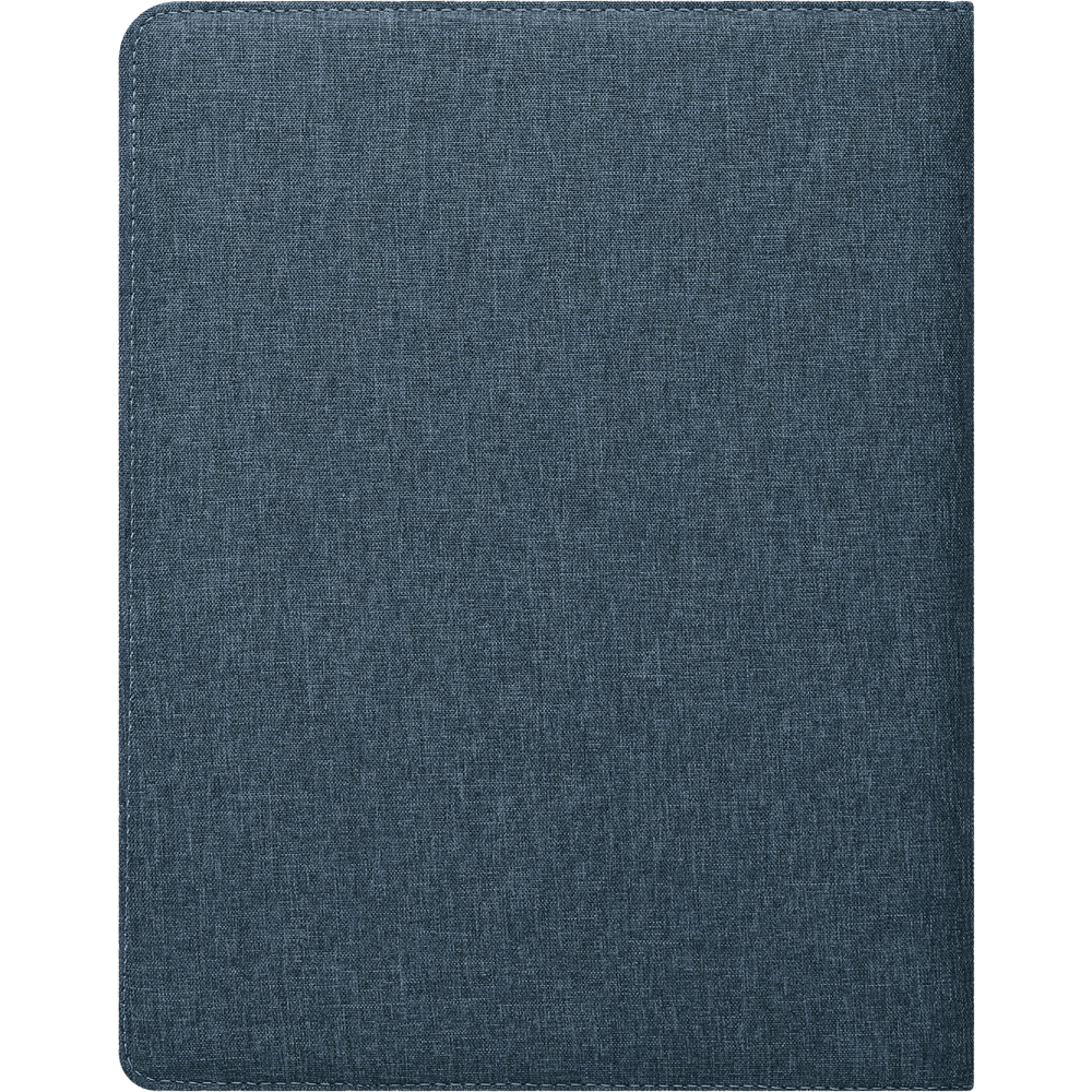 A4 Conference Folder in 2-Tone RPET_BLUE_back