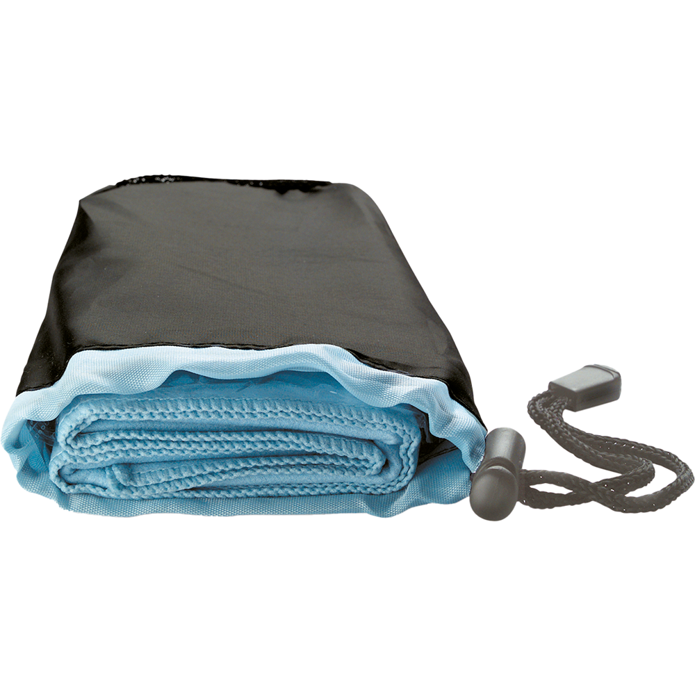 Sport Towel with Nylon Pouch_BLUE_DETAILEDIMAGE_front_1