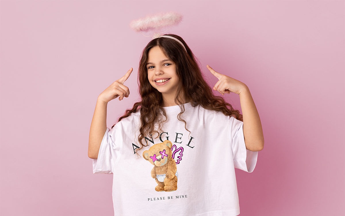 Personalized clothing with Angels designs