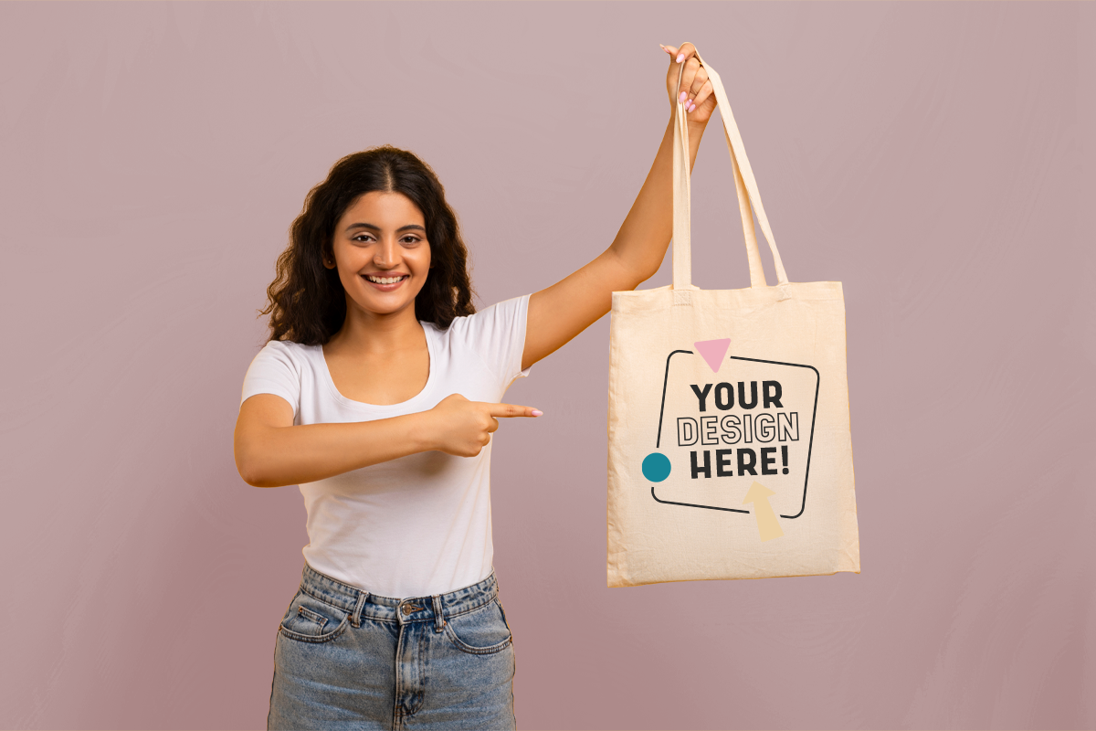 Personalized tote bag and other cotton bags