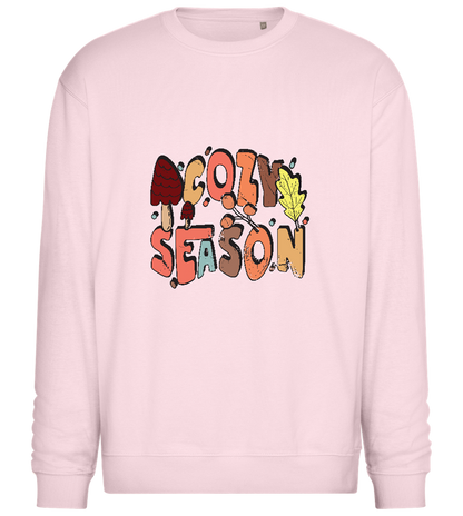 Cozy Season Design - Comfort Essential Unisex Sweater_LIGHT PEACH ROSE_front