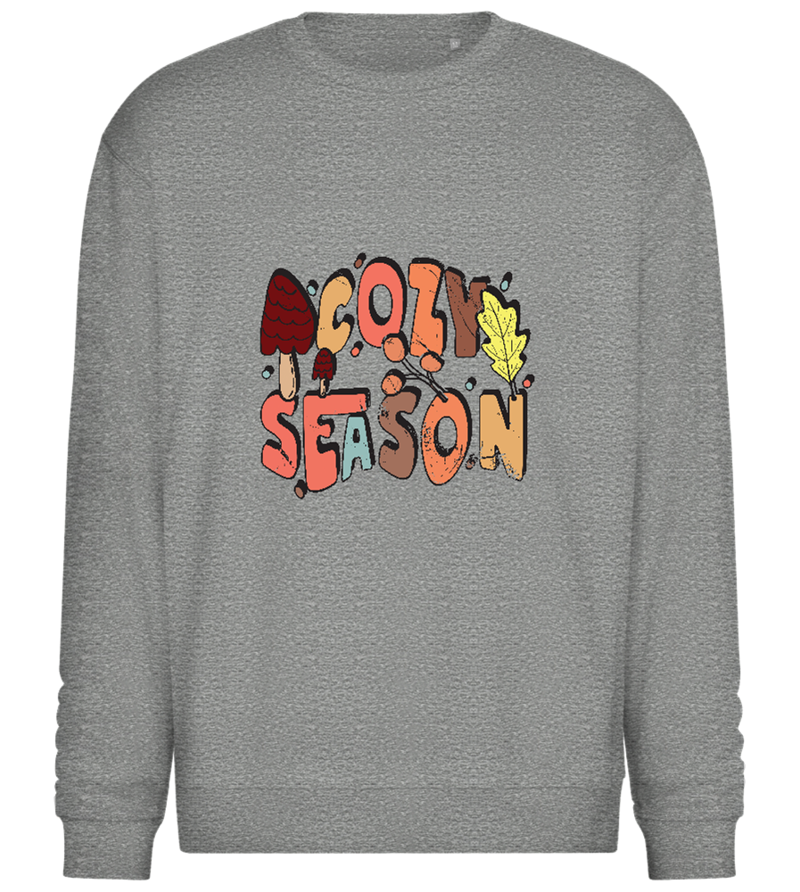 Cozy Season Design - Comfort Essential Unisex Sweater_ORION GREY II_front