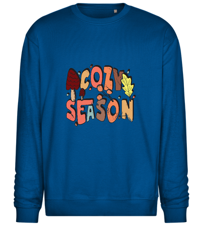 Cozy Season Design - Comfort Essential Unisex Sweater_ROYAL_front